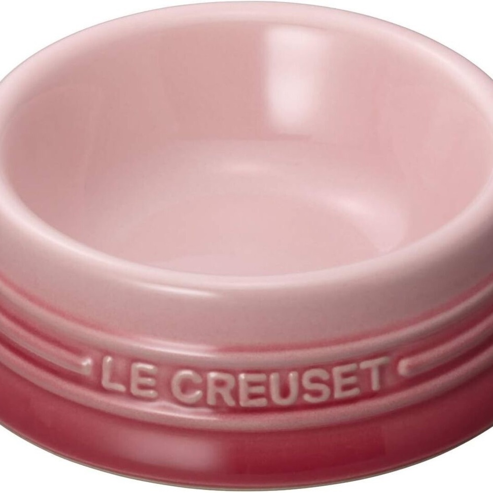 Le Creuset Pink pet Bowl